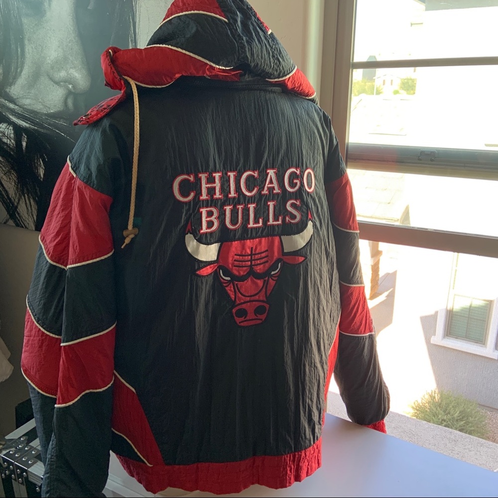 90s Vintage Chicago Bulls Jacket Pro Player